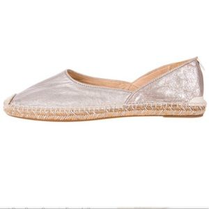NWOT rag and bone Georgie leather espadrille 40